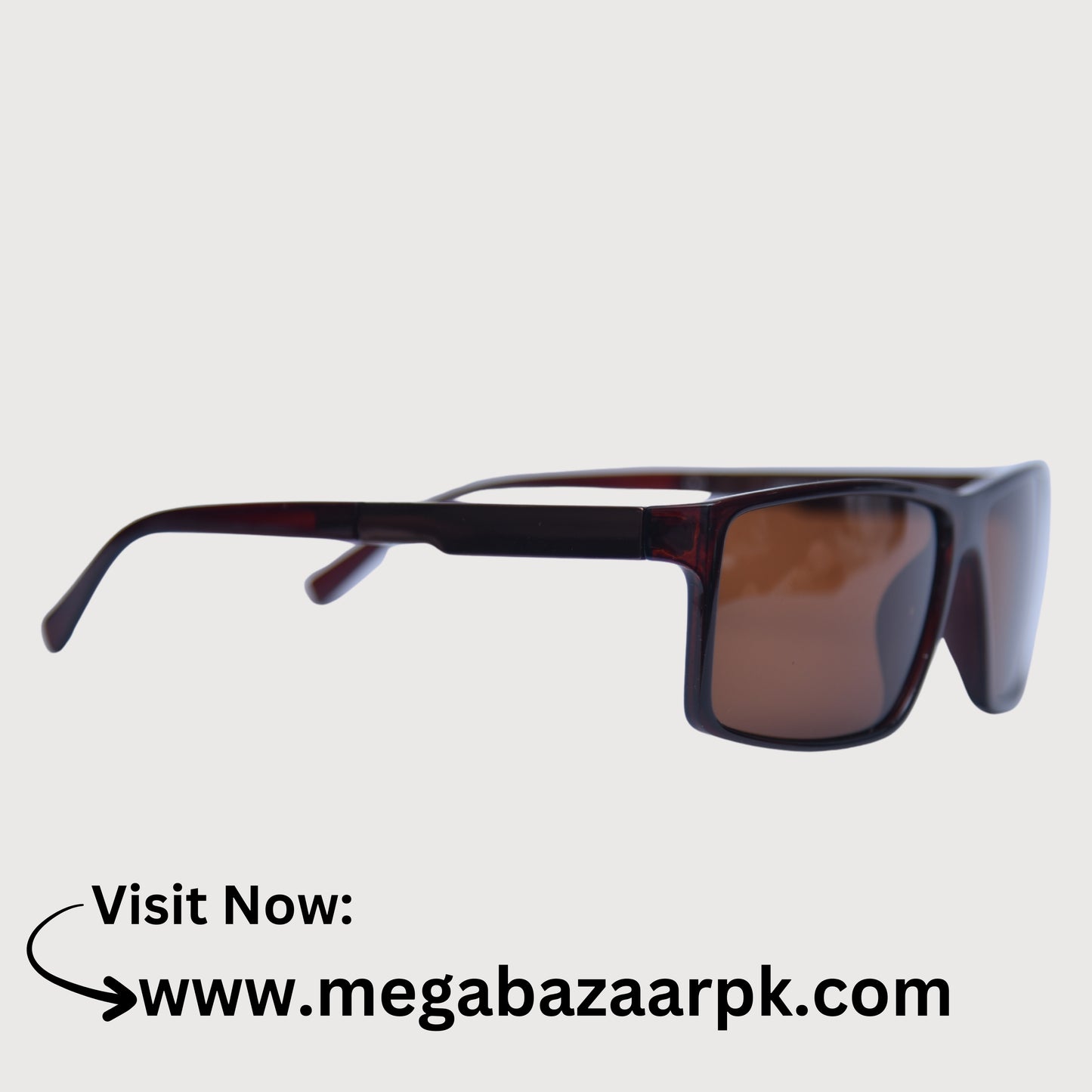 Sporty Rectangular Sunglasses