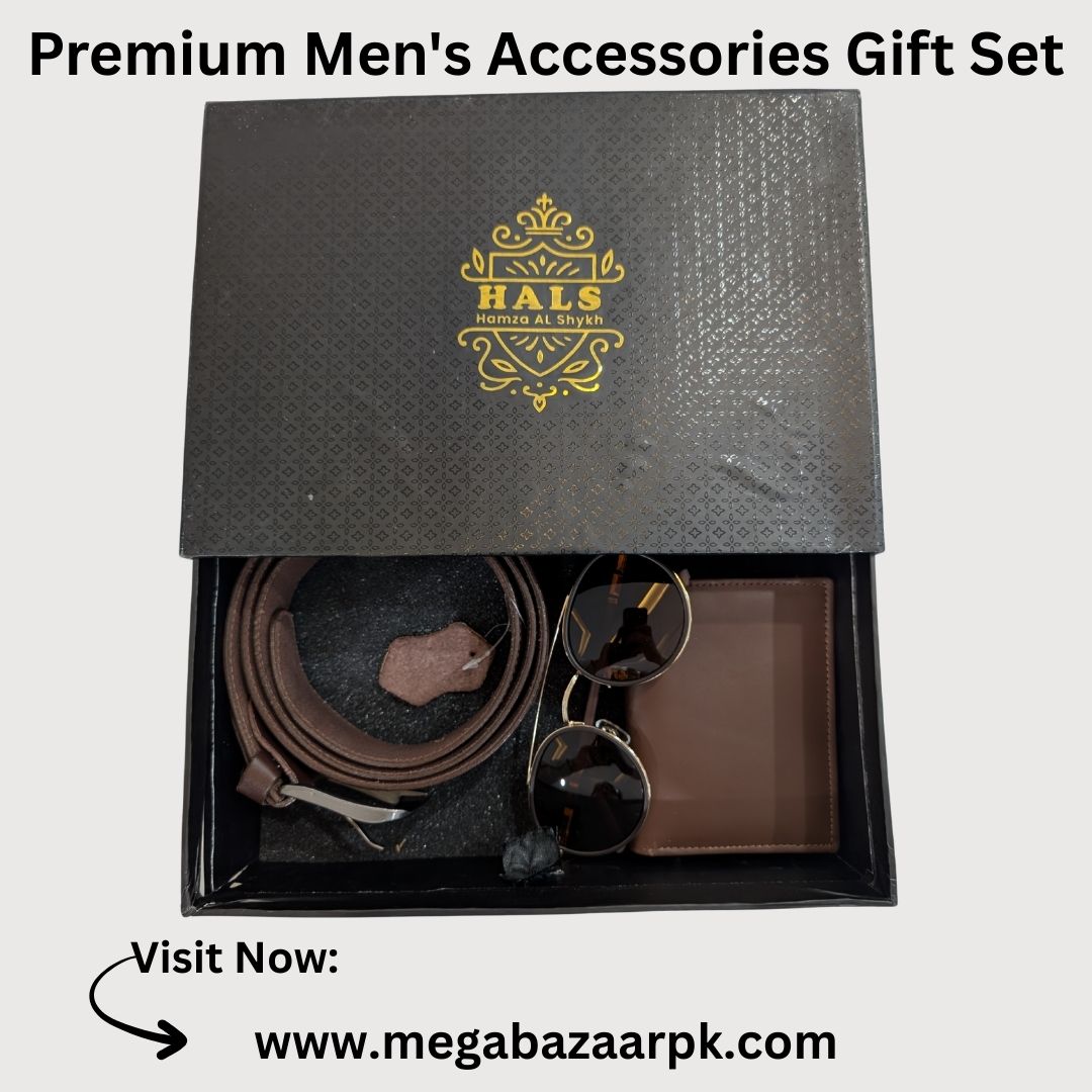 Premium Men's Accessories Gift Set