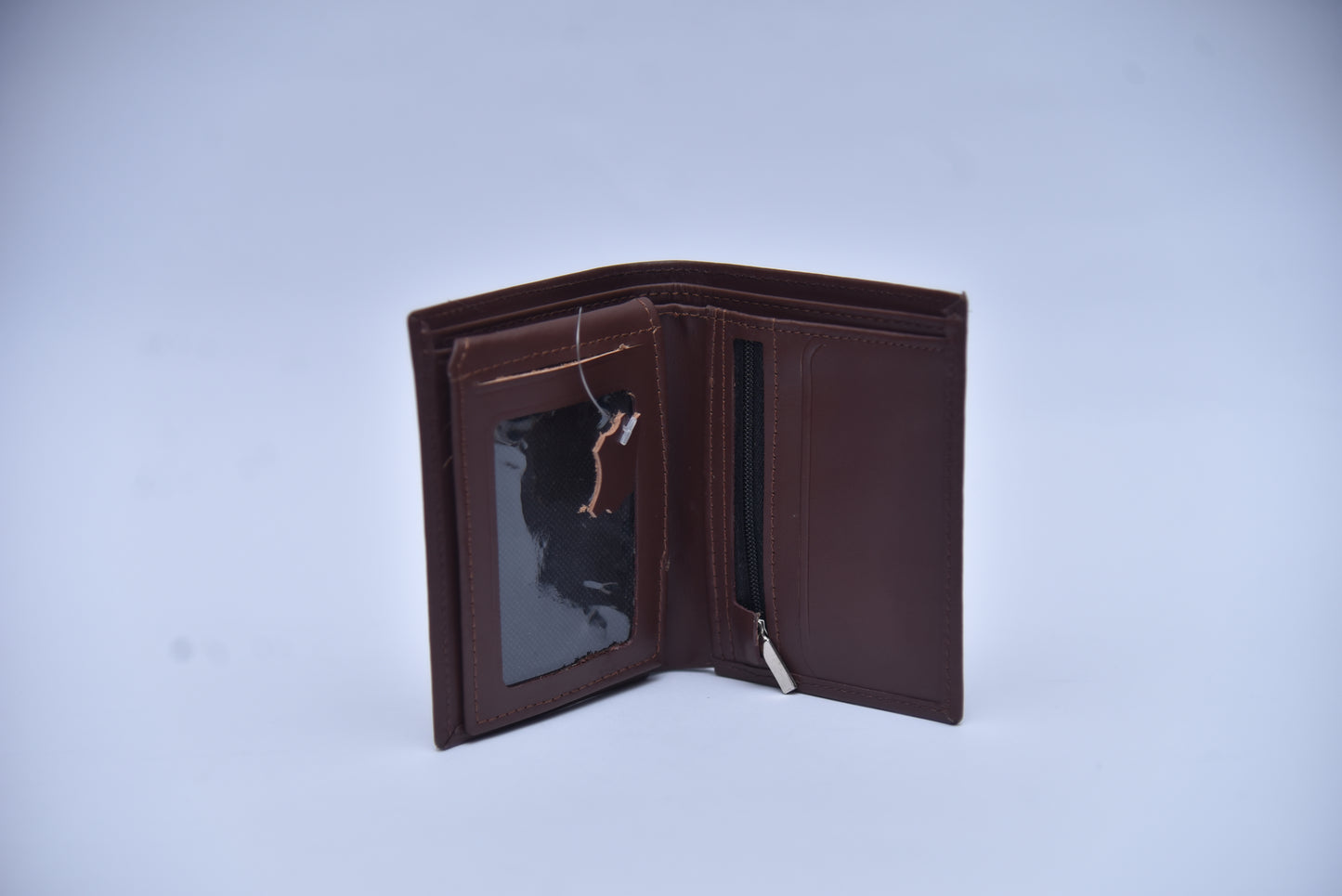 Genuine Leather Bi-Fold Wallet for Men