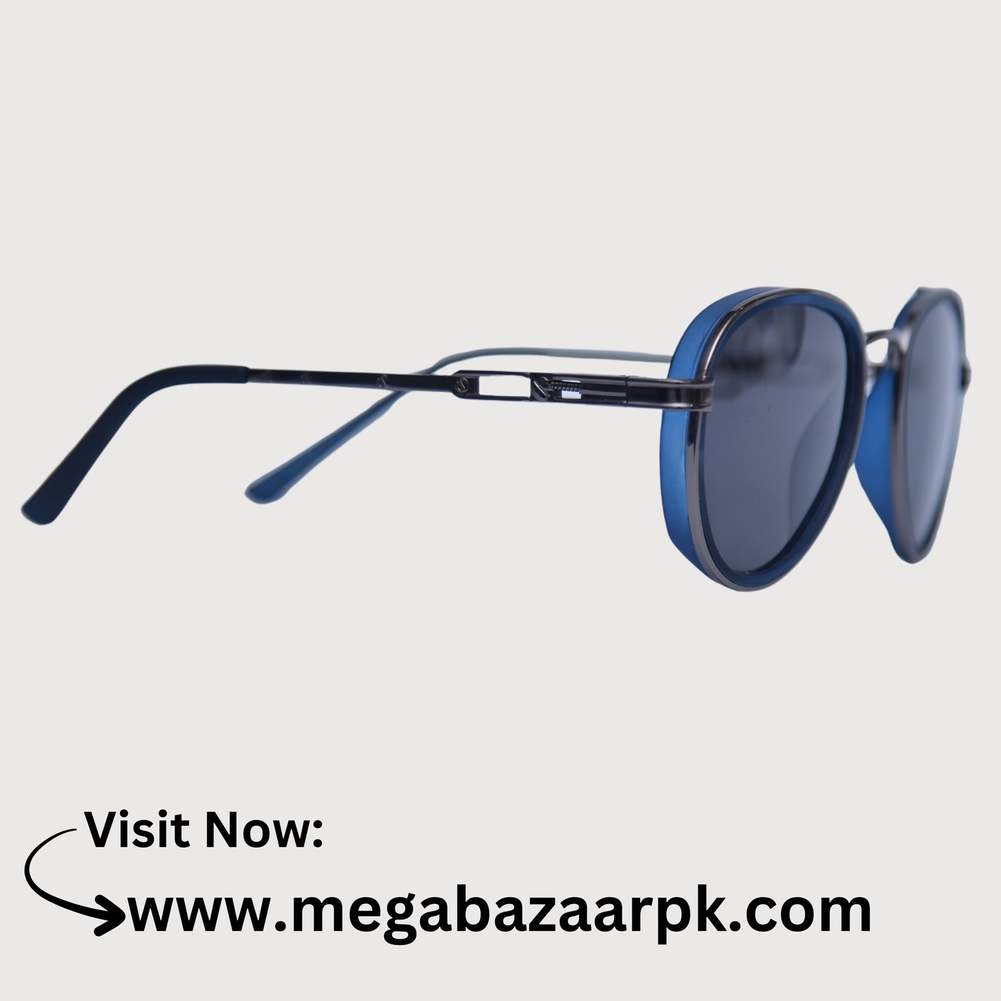 Modern Oval Aviator Sunglasses