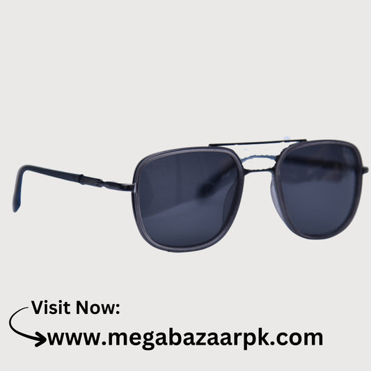 Classic Square Aviator Sunglasses