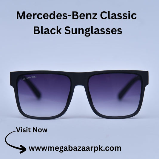 Mercedes-Benz Classic Black Sunglasses