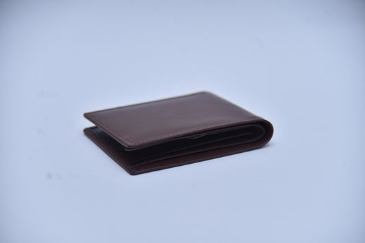 Genuine Leather Bi-Fold Wallet for Men